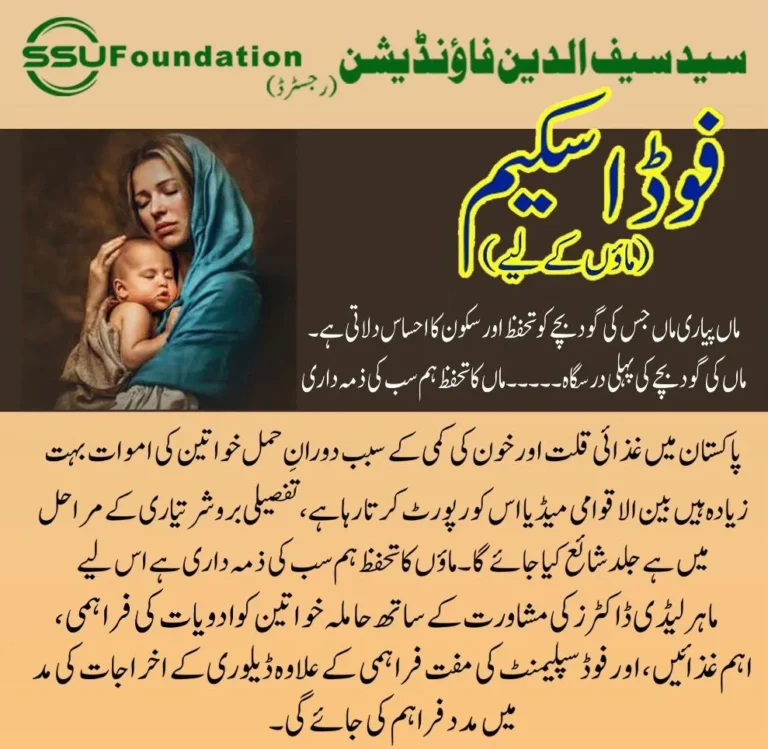 SSU Foundation Food Scheme